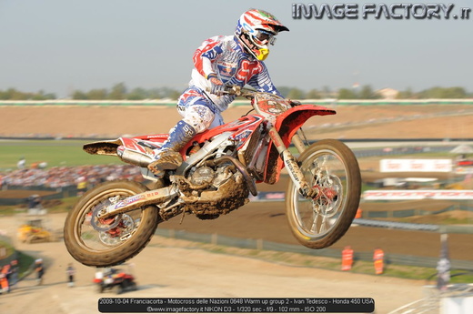 2009-10-04 Franciacorta - Motocross delle Nazioni 0648 Warm up group 2 - Ivan Tedesco - Honda 450 USA